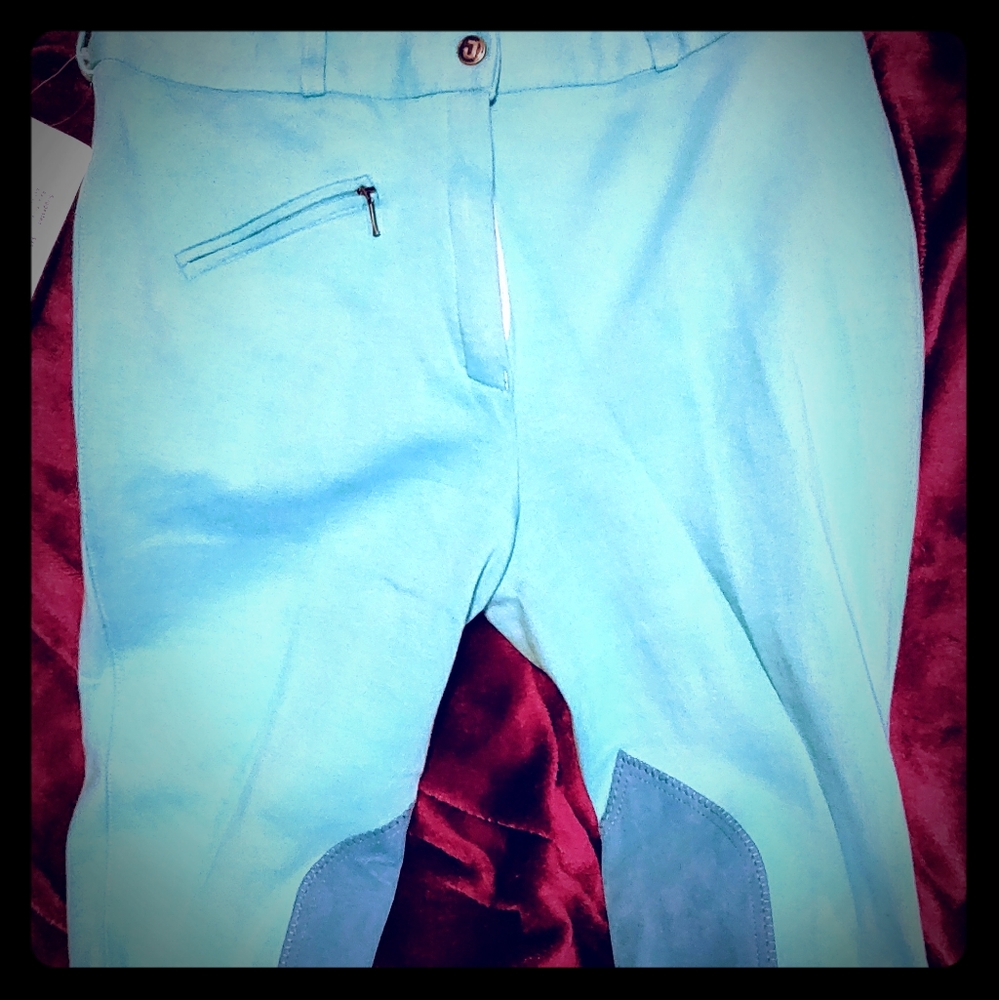🐎NWT Beautiful Teal Riding Breeches 🐎